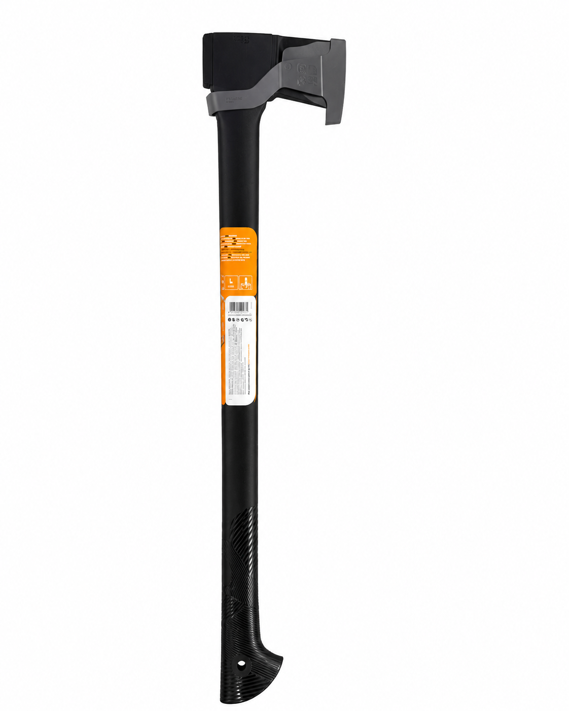 Fiskars Holzspalter Axt mit Anti-Rutsch-Griff - Schwarz